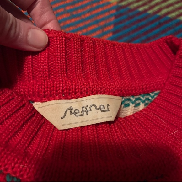 Vintage 80’s Knit Sweater - Picture 3 of 7